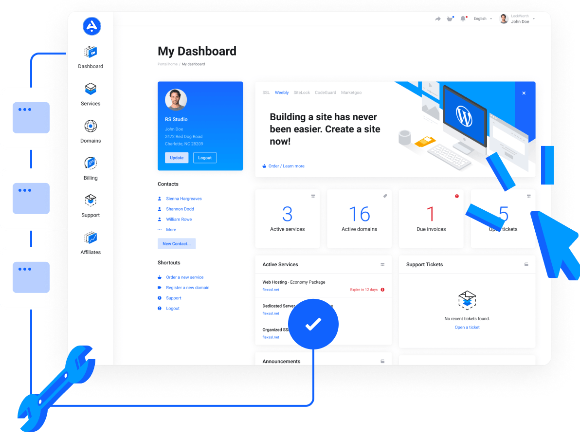 Register Your .CO.ZA Domain Name In South Africa | Free SSL - Simple  .CO.ZA Domain  Management Panel